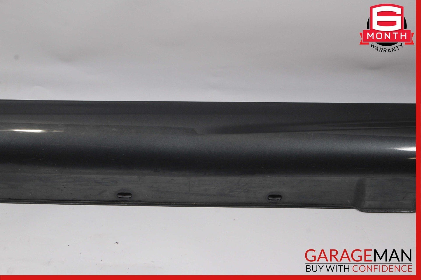 08-14 Mercedes W204 C300 Left Rocker Panel Side Skirt Molding Cover Gray