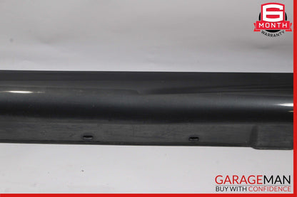 08-14 Mercedes W204 C300 Left Rocker Panel Side Skirt Molding Cover Gray