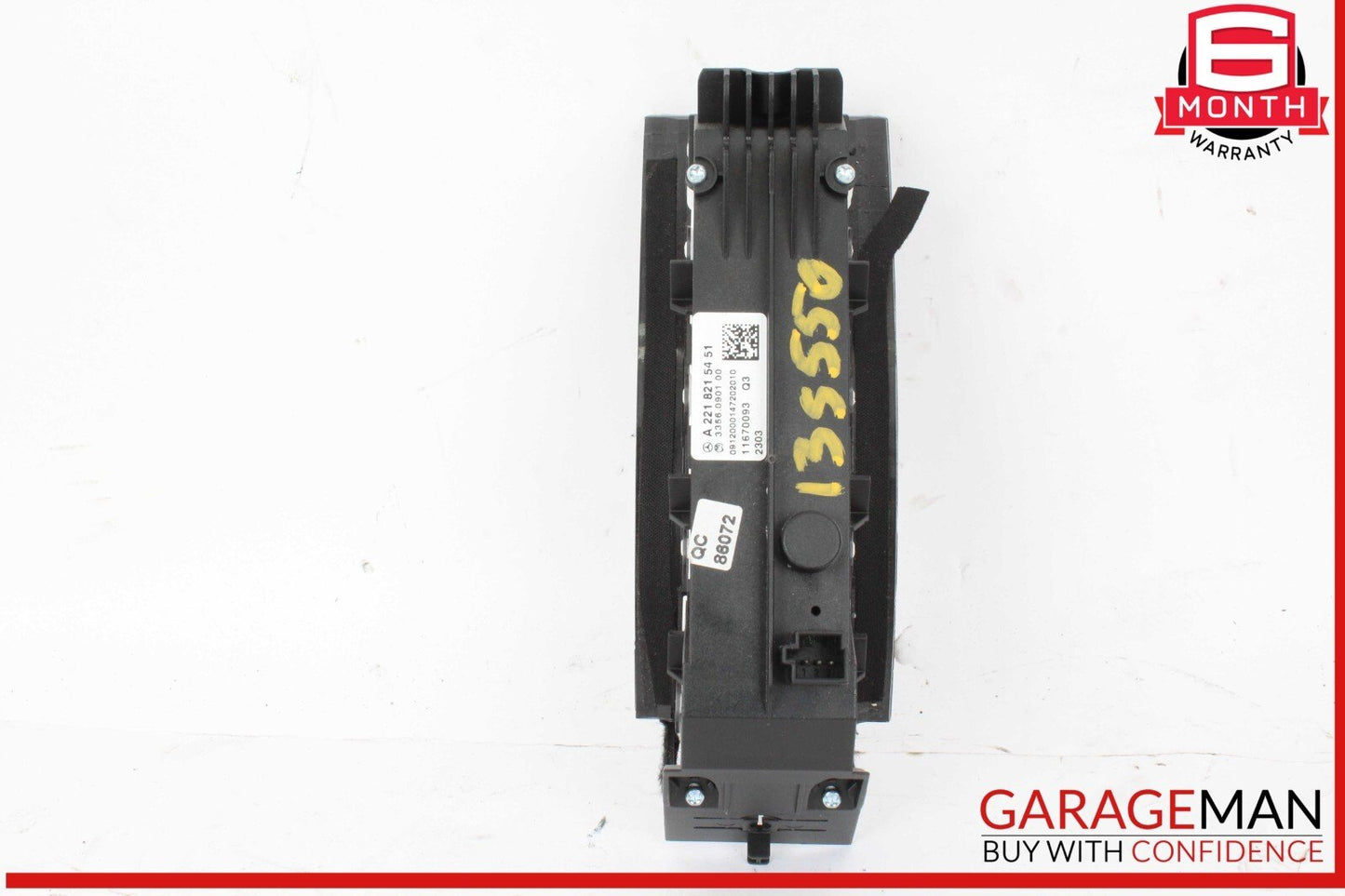 07-13 Mercedes W221 S550 CL550 Dash Suspention Cluster Control Switch 2218215451