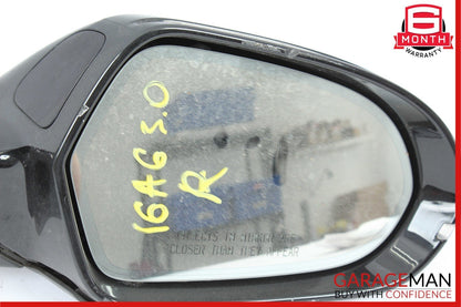 12-18 Audi A6 Front Right Passenger Side Door Rear View Mirror Black OEM