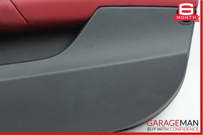 14-18 Maserati Quattroporte Front Right Passenger Side Interior Door Panel Red