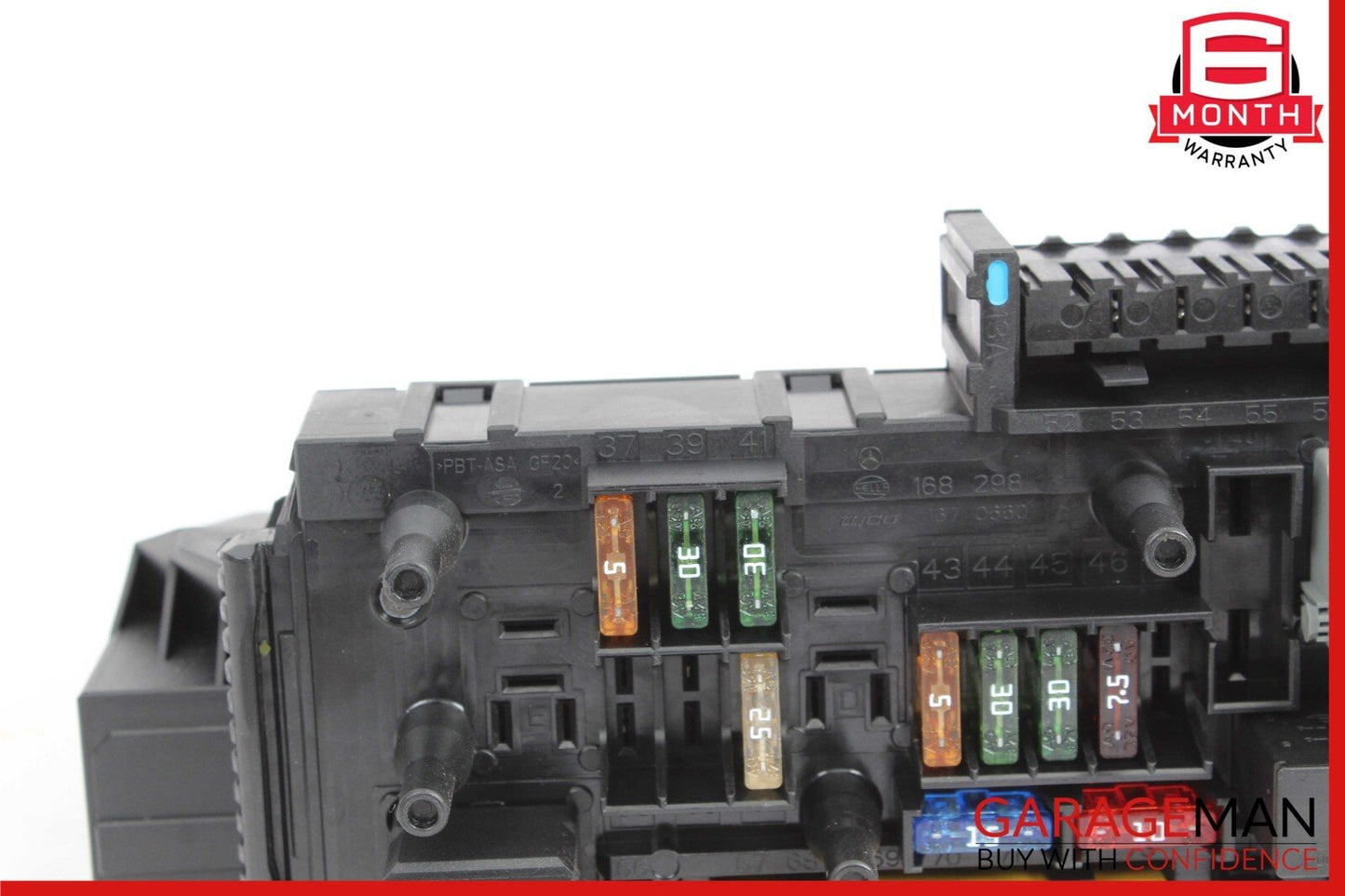 10-11 Mercedes W212 E350 E550 E63 AMG Rear Fuse Relay Box SAM Module Assembly