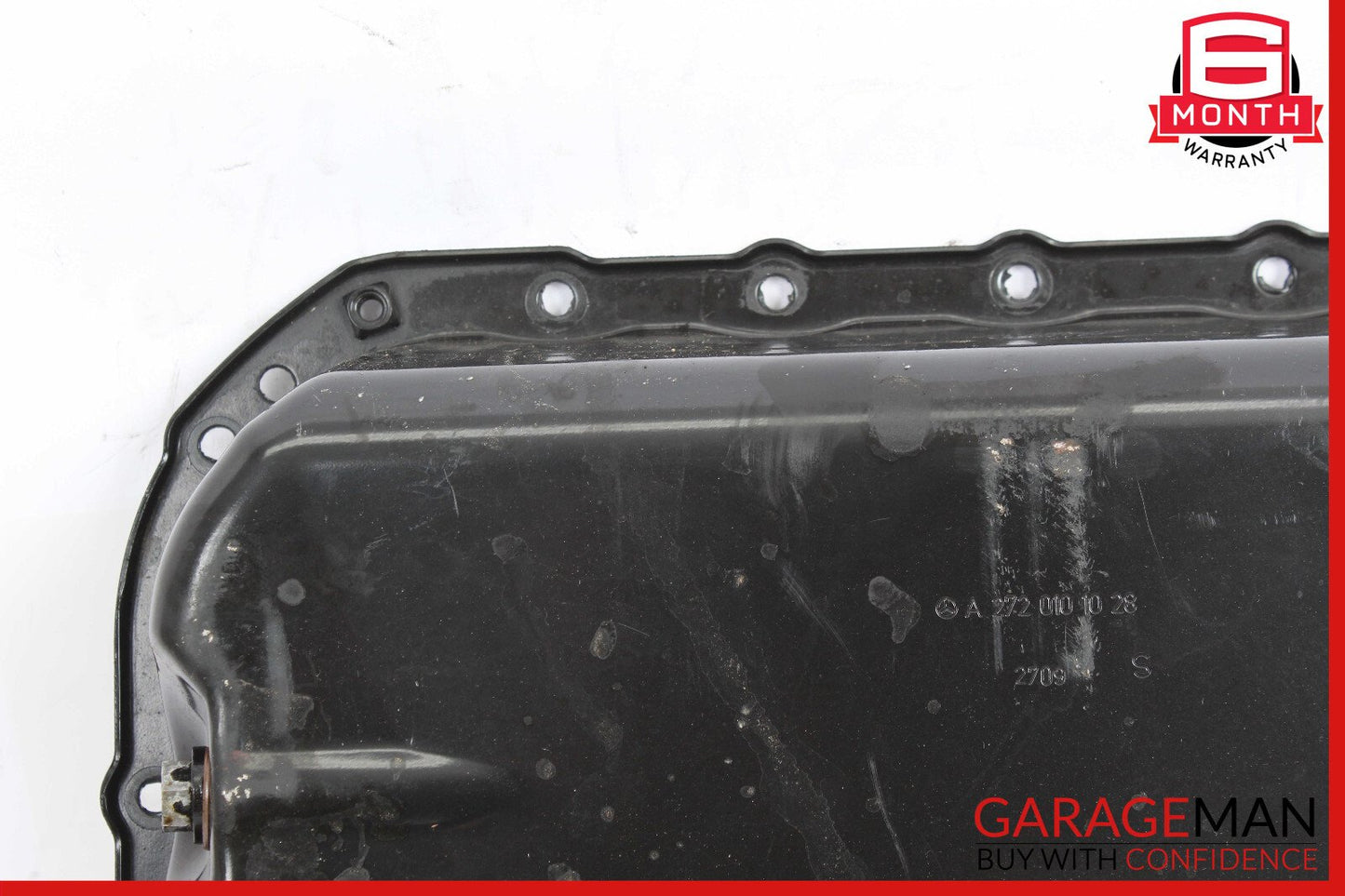 10-13 Mercedes W221 S400 Hybrid Engine Lower Oil Pan 2720101028 OEM