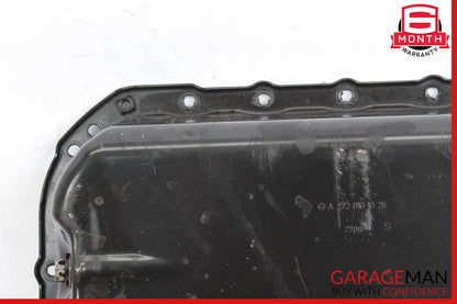 10-13 Mercedes W221 S400 Hybrid Engine Lower Oil Pan 2720101028 OEM