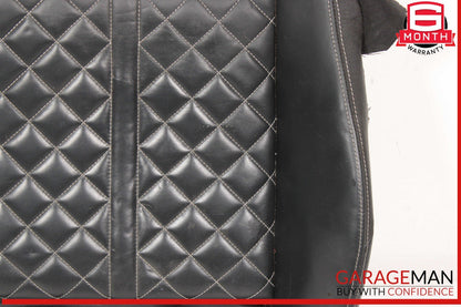 13-18 Audi S6 Front Right Lower Bottom Seat Cushion Black OEM