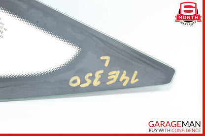 10-17 Mercedes W207 E350 E400 Coupe Rear Left Driver Quarter Window Glass OEM