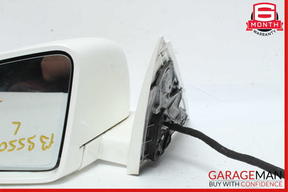 10-13 Mercedes W221 S550 Front Left Side Mirror Door Rear View Diamond White