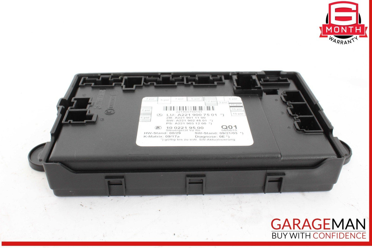 07-13 Mercedes W221 S550 S63 AMG Front Right Door Control Module 2219007501 OEM