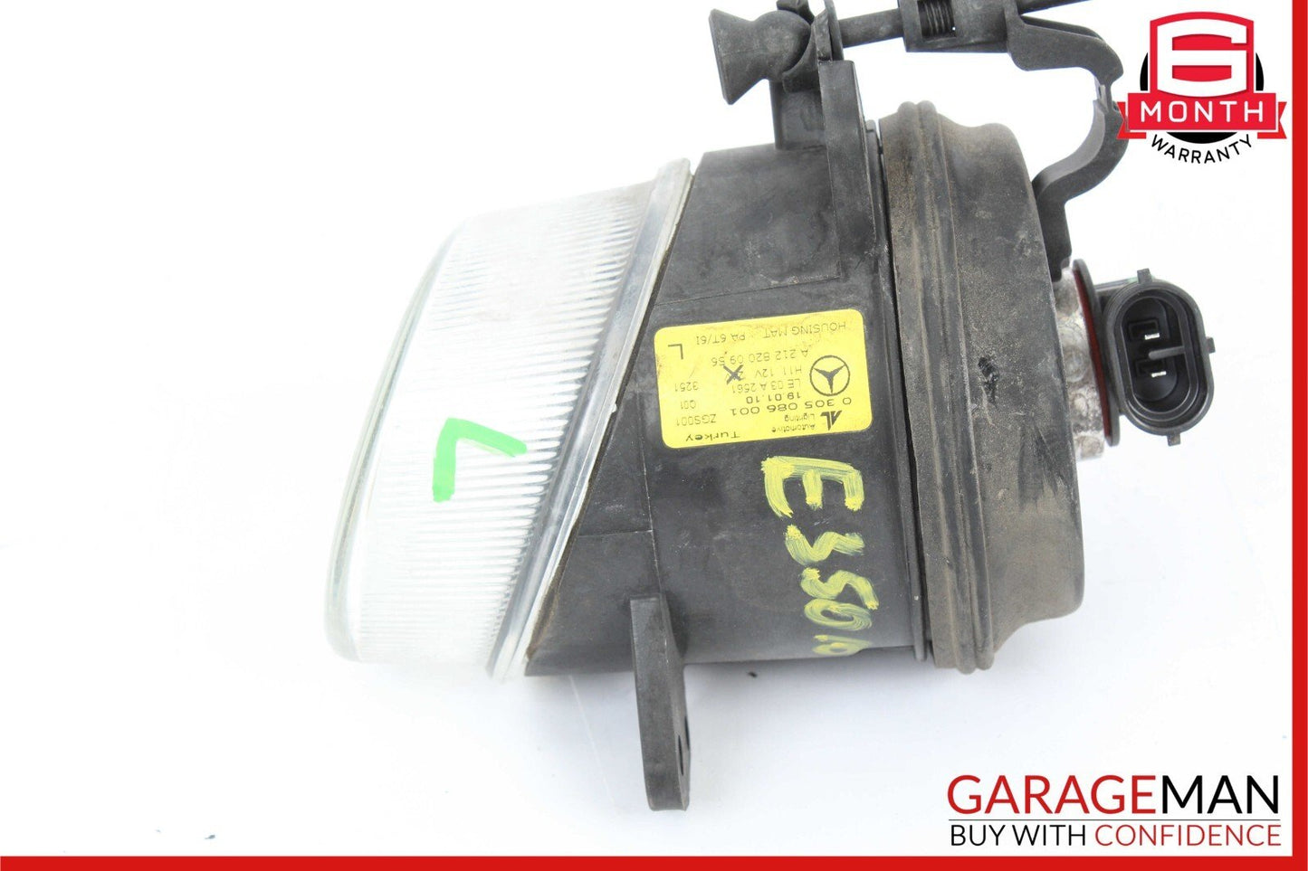 10-13 Mercedes W212 E350 Front Left Side Bumper Running Daytime Light Lamp OEM