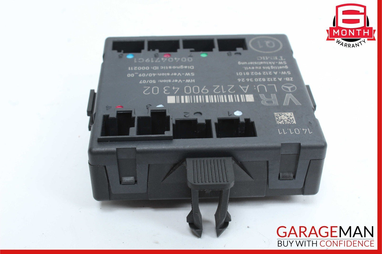 08-18 Mercedes W212 E350 C250 C300 Front Right Side Door Control Module Unit