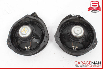08-18 Mercedes W204 C300 E350 Rear Left & Right Door Audio Sound Speakers Set