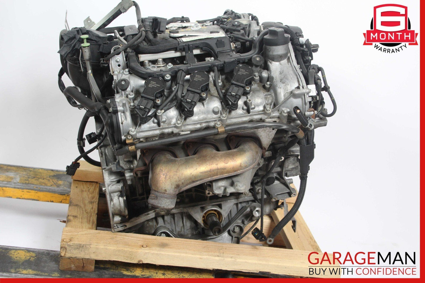 10-11 Mercedes W212 E350 4Matic AWD 3.5L V6 Engine Motor Block Assembly 149k