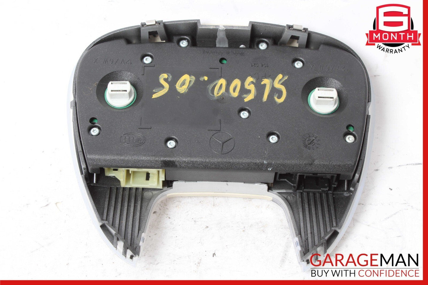 05-12 Mercedes R230 SL500 SL55 AMG Interior Overhead Dome Reading Light Gray OEM