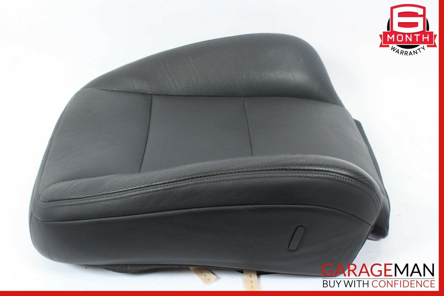 10-13 Mercedes W221 S400 S550 Front Right Passenger Top Upper Seat Cushion Black