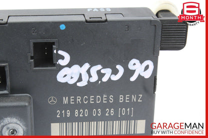 06-11 Mercedes W219 CLS500 Rear Right Side Door Computer Controller Module Unit