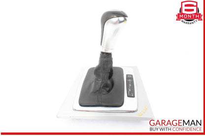 12-14 Mercedes W204 C250 Gear Shift Selector Indicator Knob Boot Assembly OEM