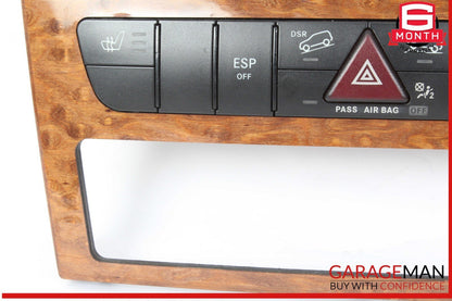 06-13 Mercedes X164 GL450 GL500 Front A/C AC Heater Climate Control Switch OEM