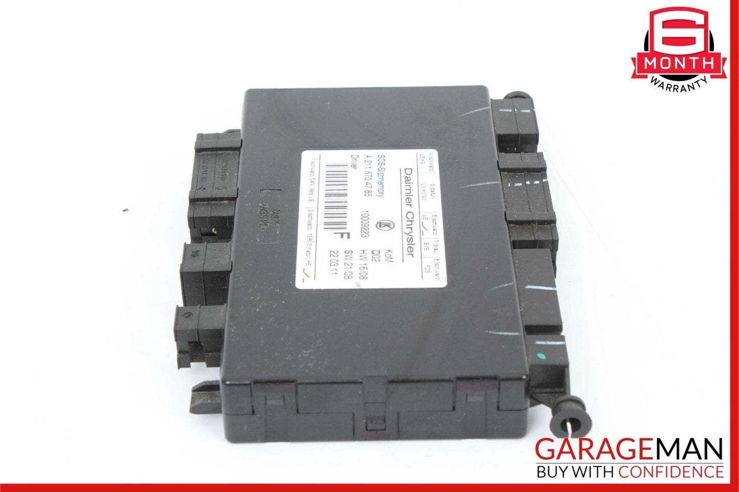 03-13 Mercedes X164 GL450 SLK280 Front Left Side Seat Control Module Unit OEM
