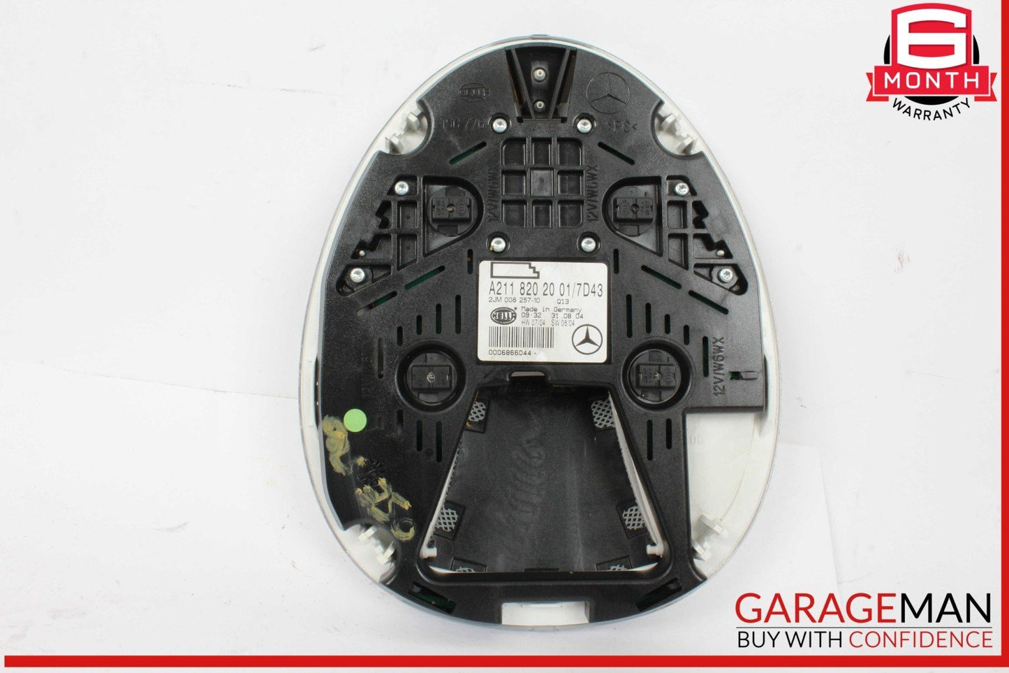03-11 Mercedes W211 E500 CLS500 Rear Overhead Dome Light Gray 2118202001 OEM