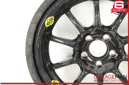 03-12 Mercedes R230 SL500 SL550 Emergency Spare Tire Wheel Donut Rim 17" 17 OEM