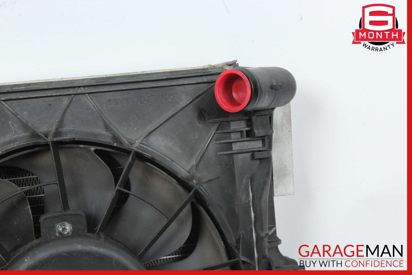 97-04 Porsche Boxster 986 Carrera 911 996 Right Radiator A/C Condenser Fan Assy