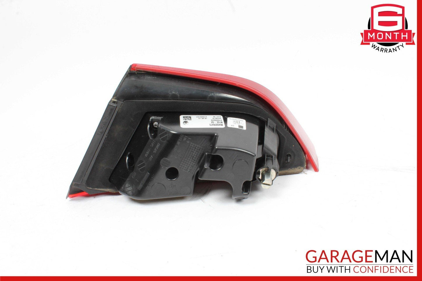 13-17 Maserati Quattroporte Rear Left Side Inner Taillight Tail Light Lamp OEM