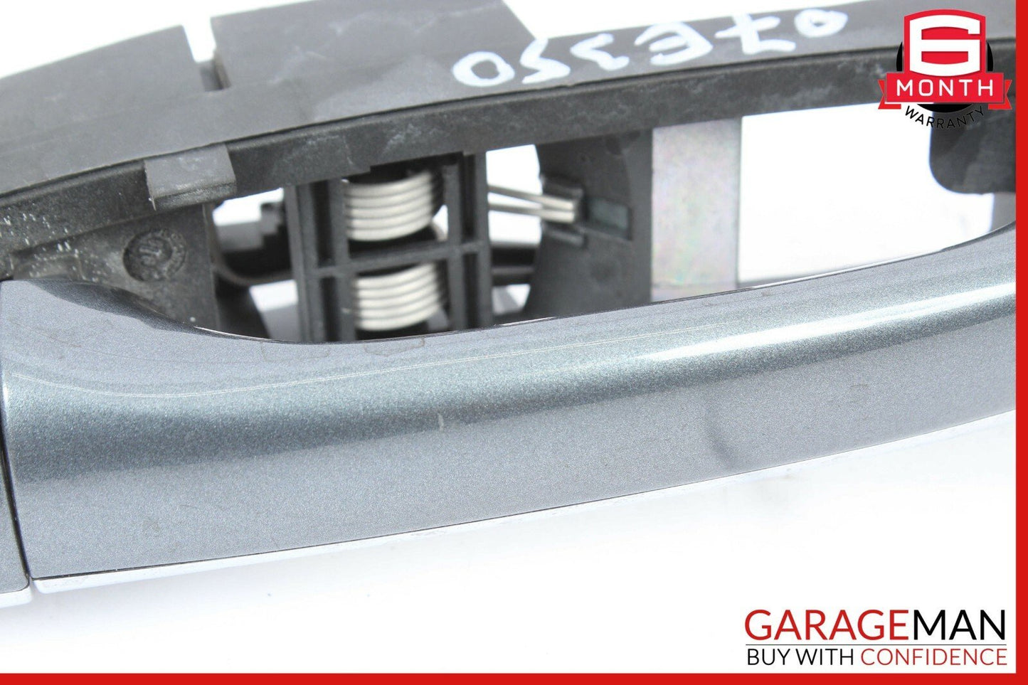 03-09 Mercedes W211 E350 Rear Left Driver Side Exterior Door Handle Flintgray