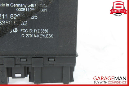 06-11 Mercedes W219 CLS550 E550 Rear Left / Right Door Keyless Go Control Module