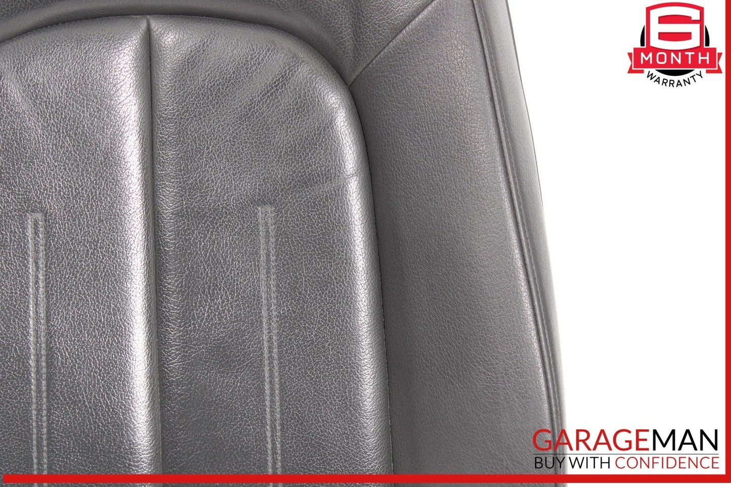 12-18 Audi A6 A7 Front Left Driver Side Top Upper Seat Cushion Cover Black OEM