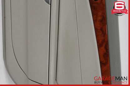 03-06 Mercedes R230 SL500 SL55 AMG Front Right Interior Door Panel Gray OEM