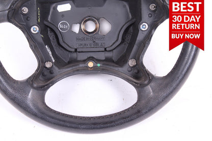 03-09 Mercedes W209 CLK350 4 Spoke Drivers Steering Wheel Assembly Black A81 OEM
