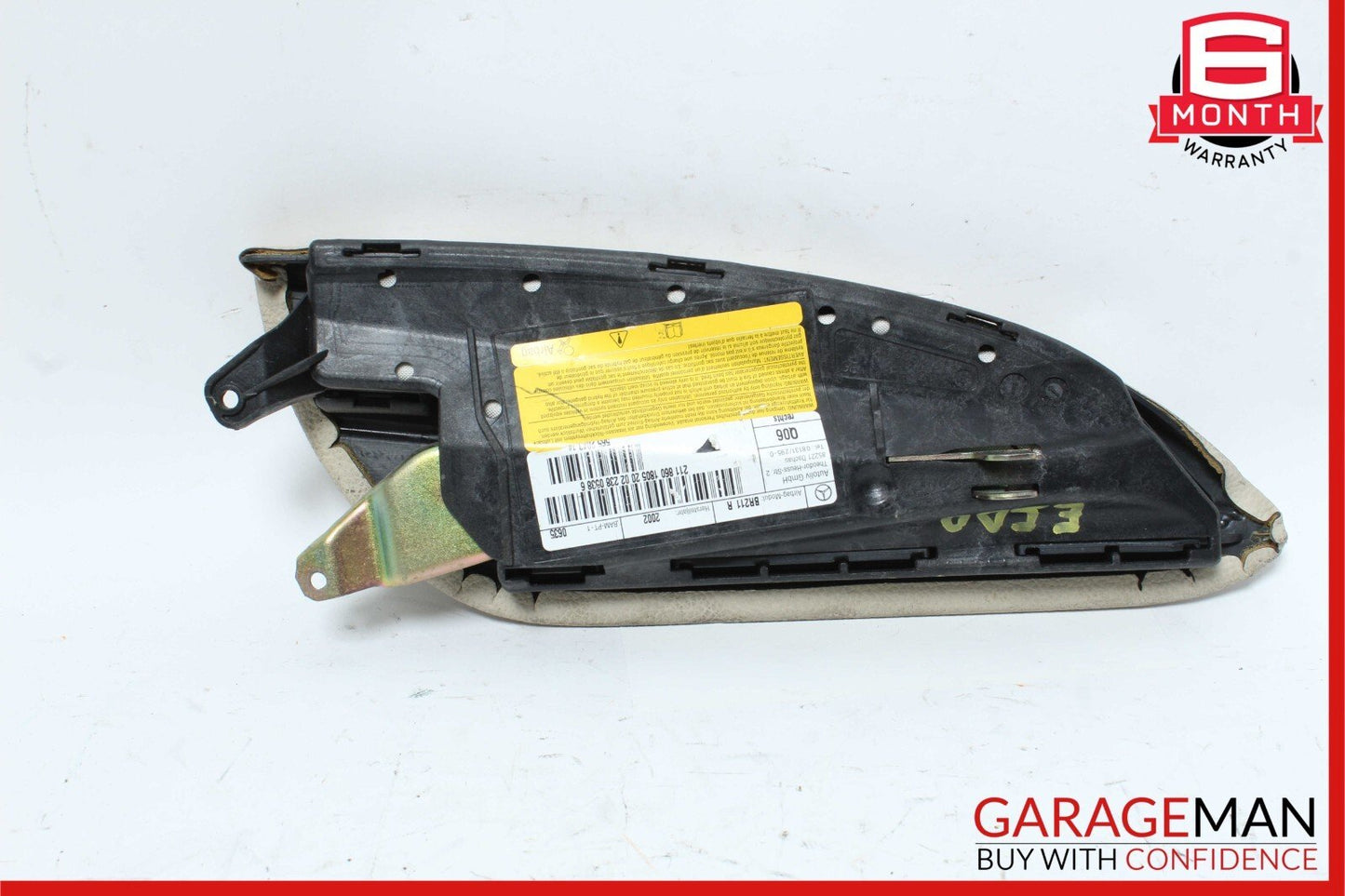 03-06 Mercedes W211 E500 E350 Front Right Side Seat Airbag Air Bag Gray OEM