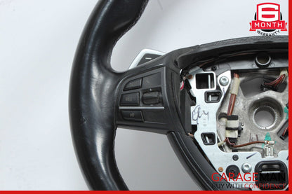 13-19 BMW 650i F06 Steering Wheel Black OEM