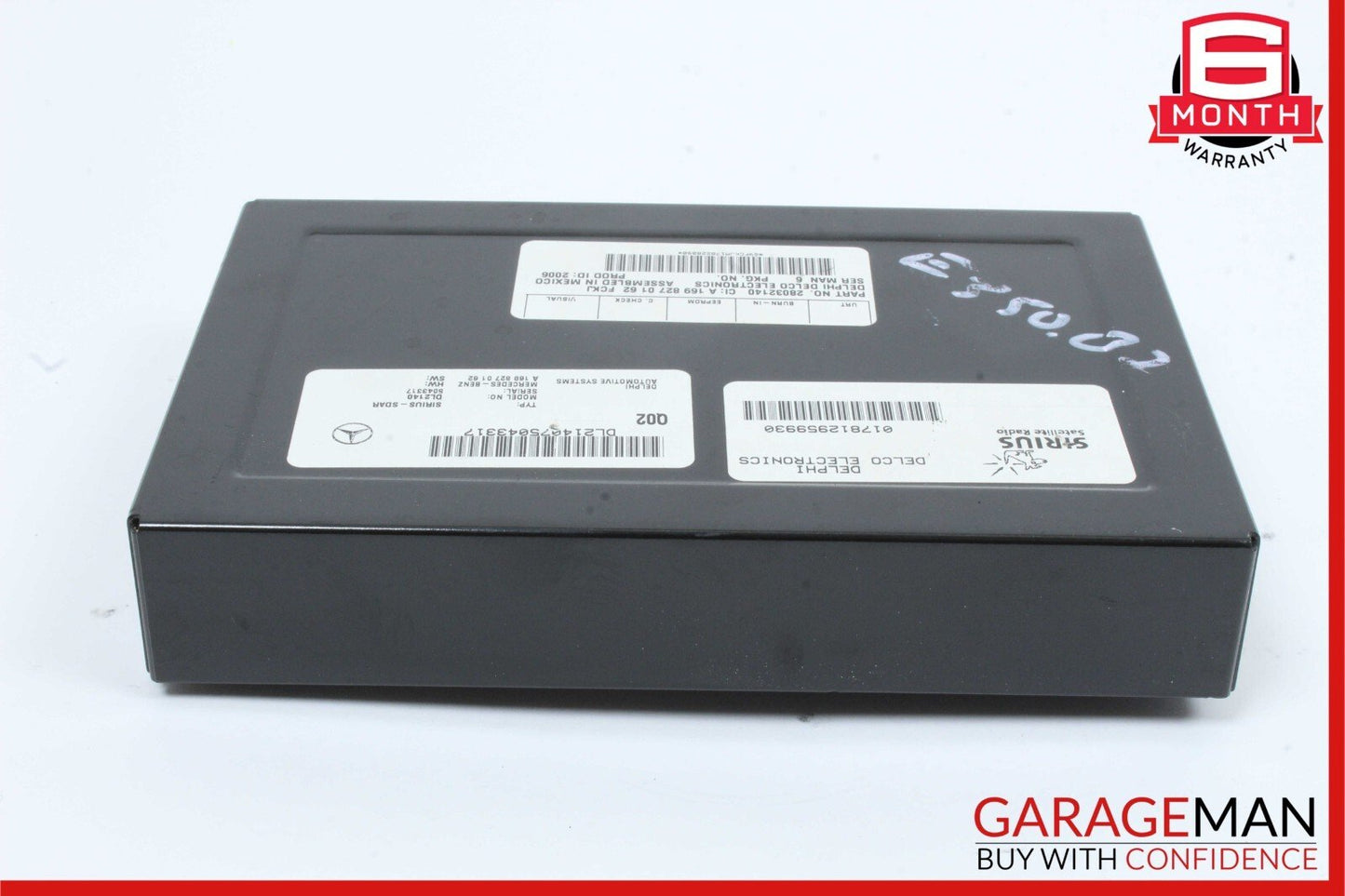 03-09 Mercedes W211 E350 E63 AMG Sirius Satellite Radio Receiver Module Unit