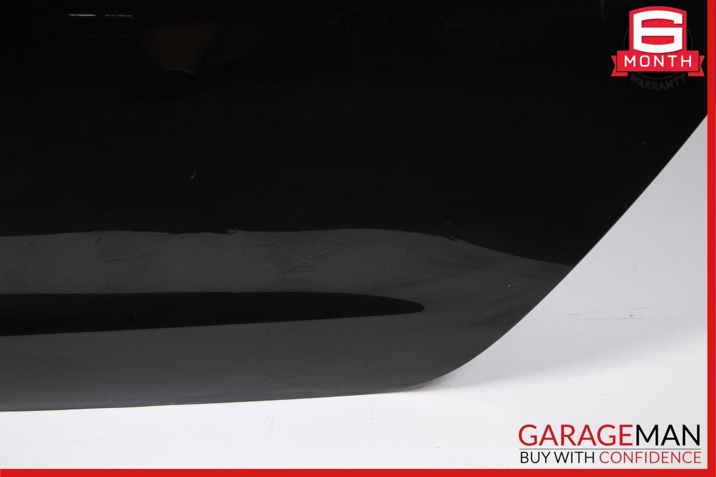 12-18 Audi A6 Rear Left Driver Side Exterior Door Shell Frame Panel Black