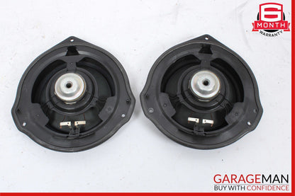 08-14 Mercedes W204 C250 Front Right & Left Door Sound Speakers Set of 2 OEM