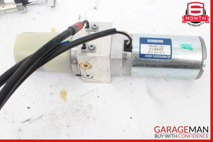 07-13 Mercedes W221 S500 S450 Trunk Lid Hydraulic Locking Pull Down Pump OEM