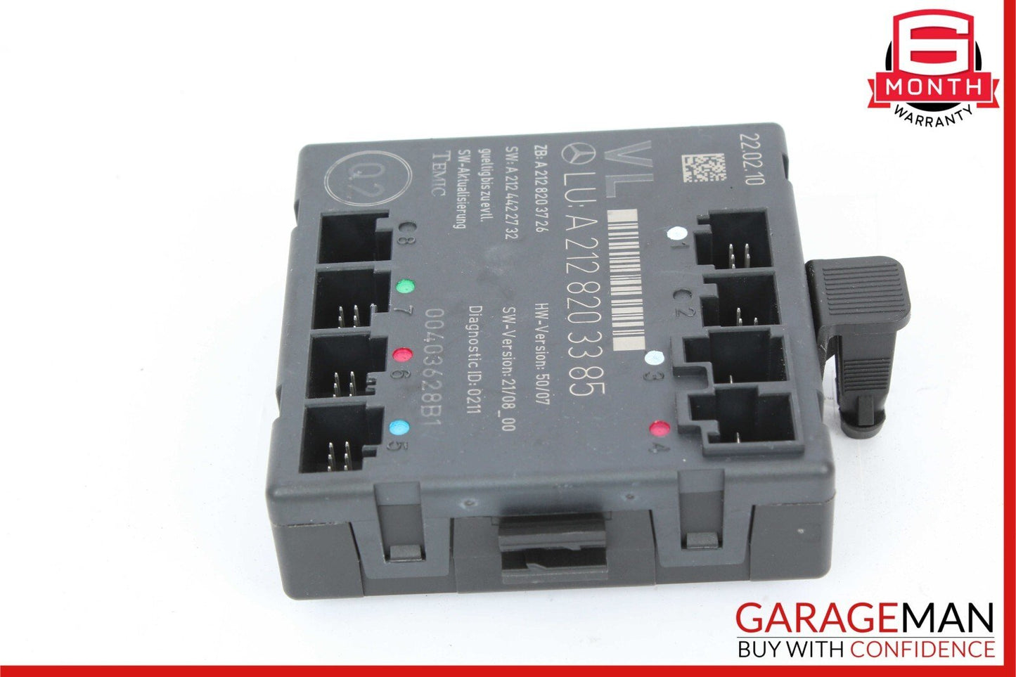 08-18 Mercedes W212 E350 E400 SLK350 Front Left Side Door Control Module Unit
