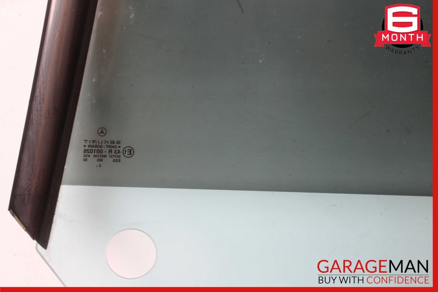 03-09 Mercedes W209 CLK55 CLK63 AMG Rear Right Side Door Window Glass OEM