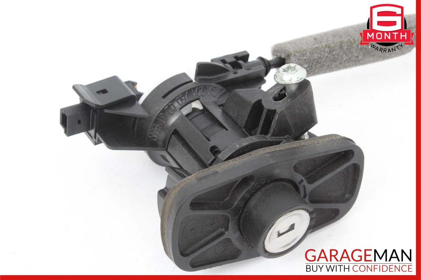 08-18 Mercedes CLS400 E350 Trunk Lid Latch Lock Actuator w/ Cylinder Lock Latch