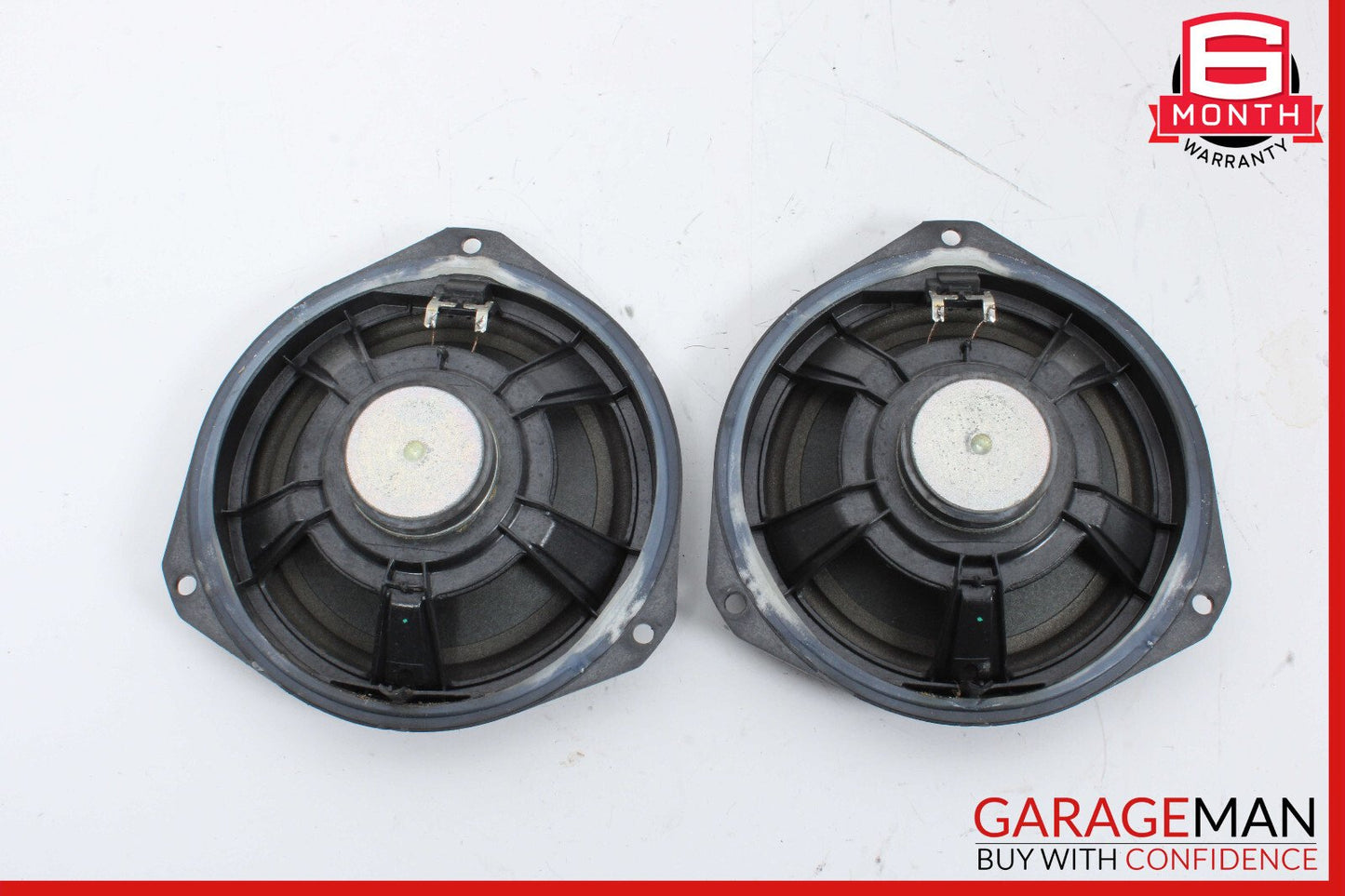 14-17 Maserati Ghibli Front Right & Left Side Door Sound Audio Speaker Set OEM