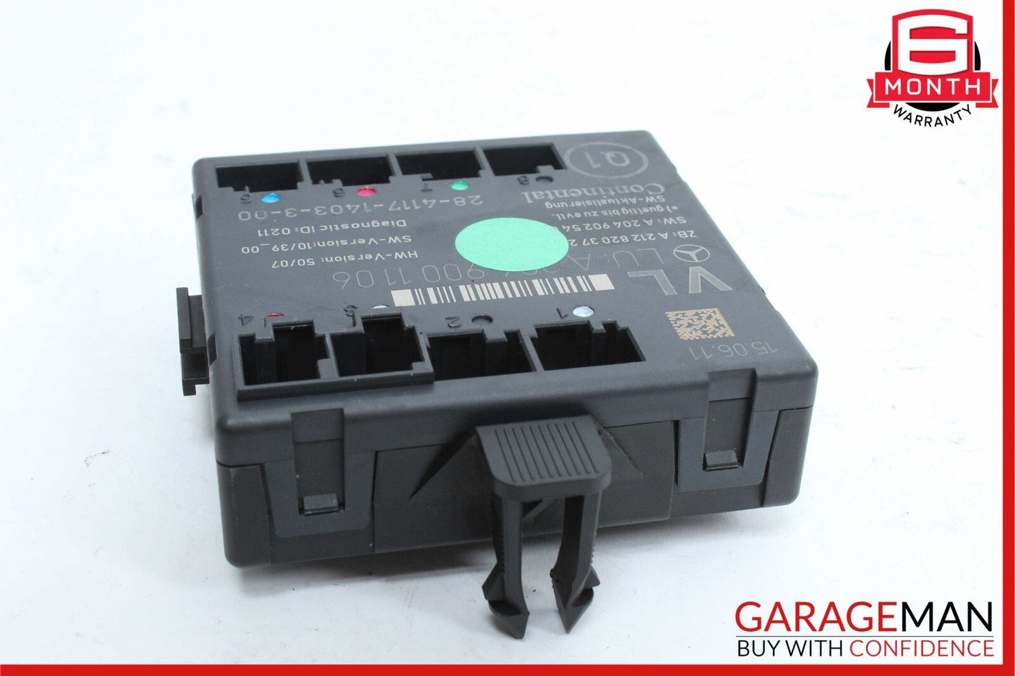 08-18 Mercedes W204 C250 C350 E350 E400 Front Left Side Door Control Module OEM