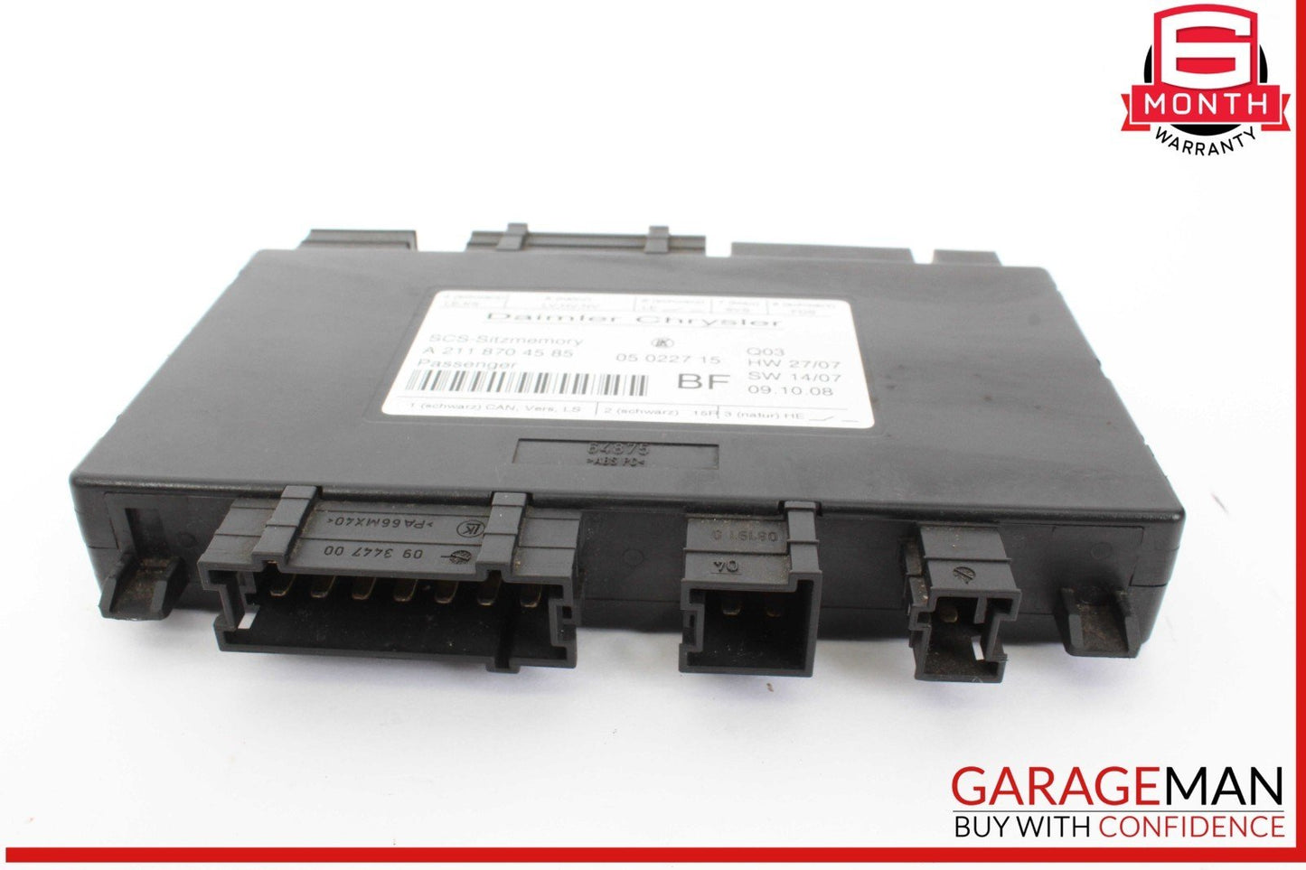 03-12 Mercedes W211 E350 CLS550 ML350 Front Right Seat Control Module OEM