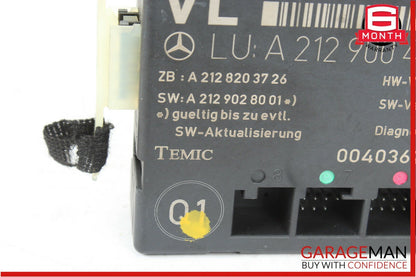 08-15 Mercedes W204 C250 Front Left Driver Side Door Control Module Unit OEM