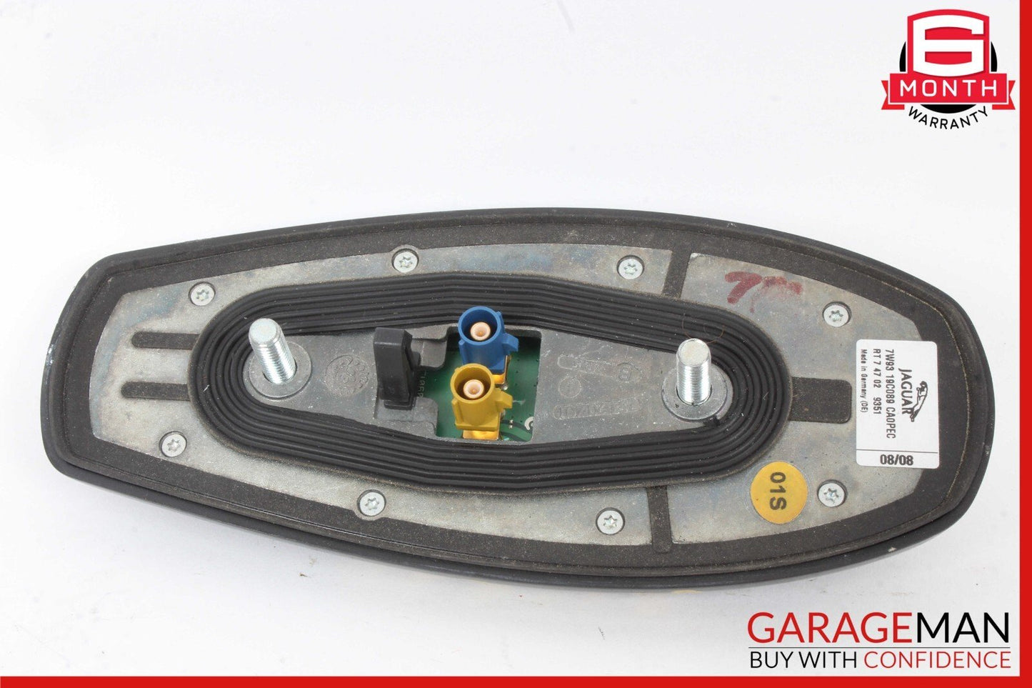 09-11 Jaguar XF X250 Roof Shark Fin Antenna 7W9319C089CA OEM