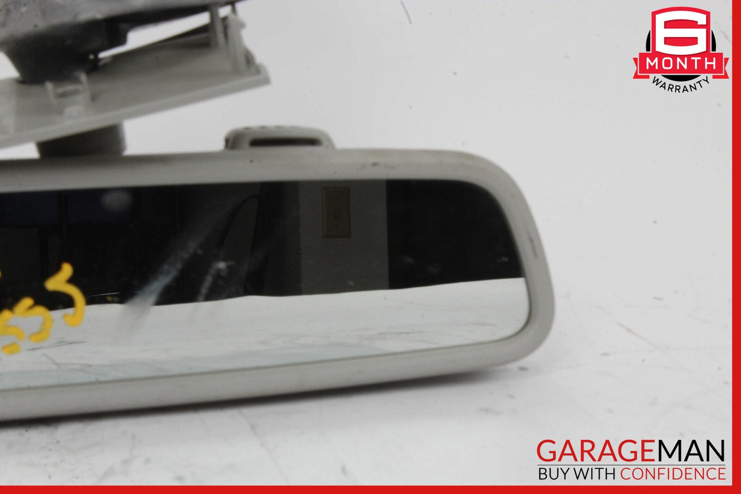 10-14 Mercedes W221 S550 CL550 Interior Rear View Mirror Gray OEM