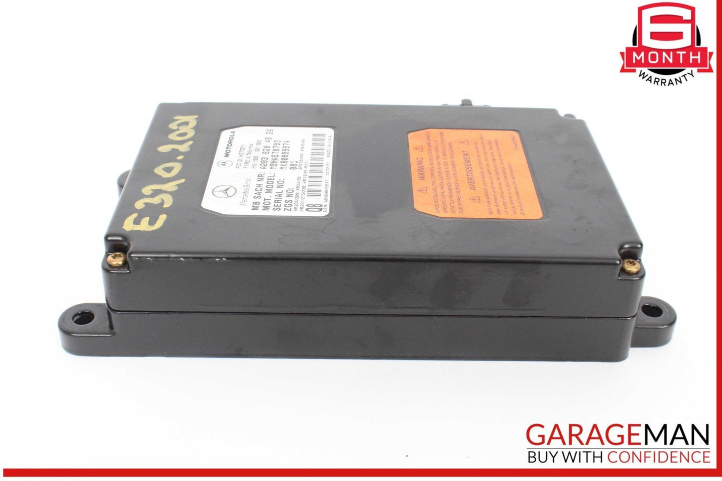 00-09 Mercedes W210 E320 SL550 Voice Command Control Module 1638201326 OEM