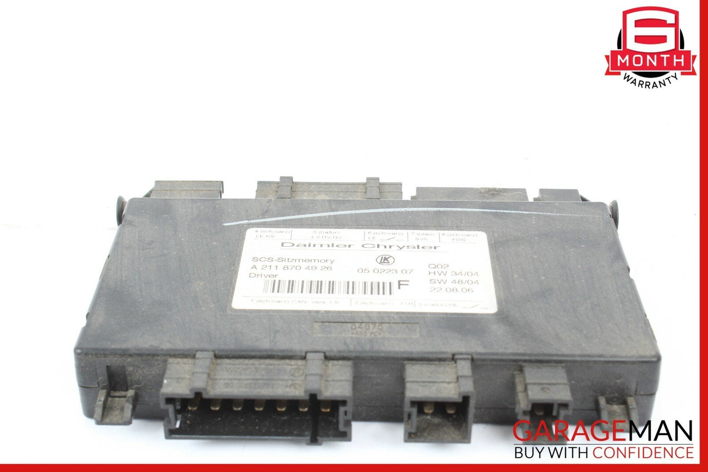 03-11 Mercedes ML350 E550 GL450 Front Left Side Seat Control Module Unit OEM