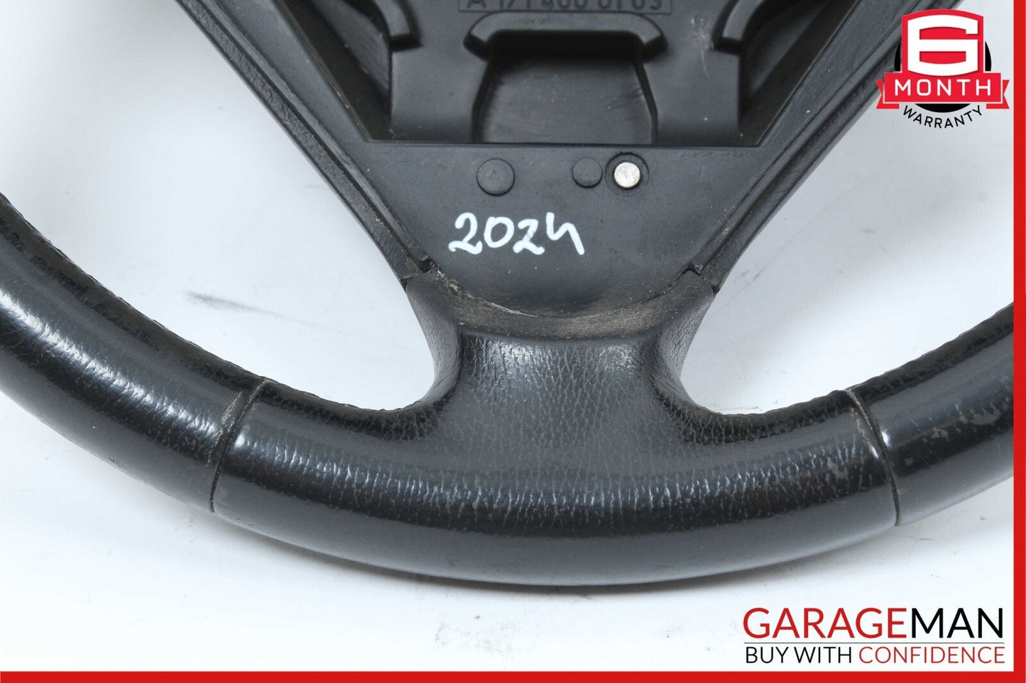 05-07 Mercedes W203 C230 SLK280 SLK350 Sport Steering Wheel Black OEM