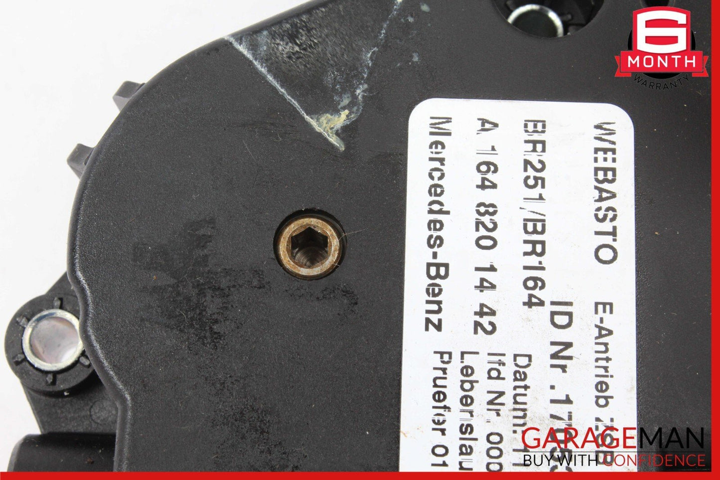 06-13 Mercedes W164 ML350 GL450 Panoramic Sunroof Sun Roof Motor 1648201442 OEM